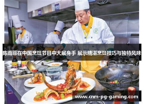 陈雨菲在中国烹饪节目中大展身手 展示精湛烹饪技巧与独特风味